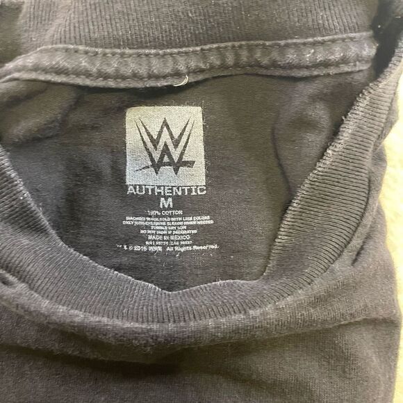 Authentic WWE Seth Rollins The Undisputed Future Black T Shirt Adult Size M Medi - Picture 12 of 13